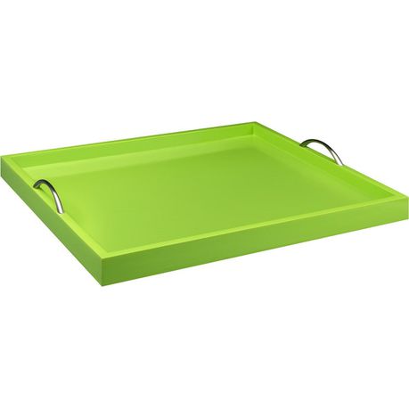 House Of York - Tray With Whalebone Handle - Green