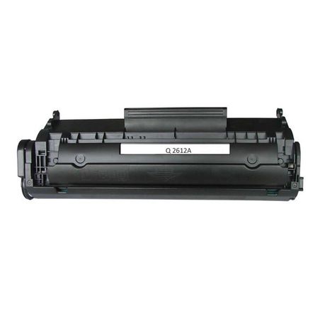 HP 12A / Q2612A / 2612 Black Toner Cartridge - Compatible