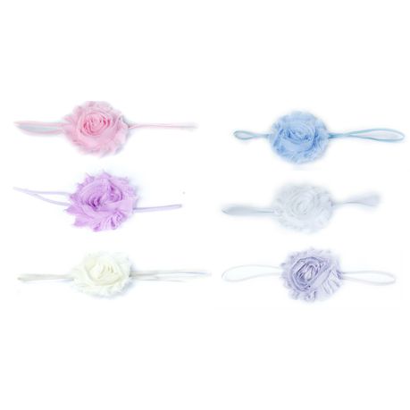 Headbands Shabby - Pastels (Set of 6) Buy Online in Zimbabwe thedailysale.shop