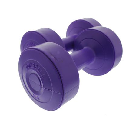Maxjoy Vinyl Dumbell - 2 x 3 Kg Set Buy Online in Zimbabwe thedailysale.shop