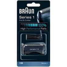 Load image into Gallery viewer, Braun Combi 51B Foil and Cutter Replacement Part (black)
