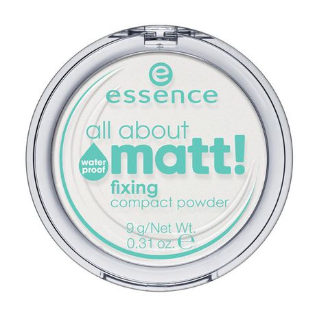 Essence All About Matt! Fixing Compact Powder Waterproof - Transparent