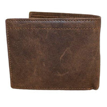 Load image into Gallery viewer, Fino Men's Genuine Leather Wallet with Sim Card Holder HL-002/Ryo - Brown
