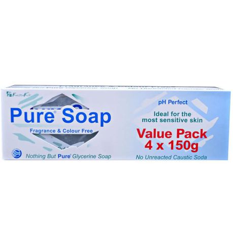 Pure Glycerine Soap 4-Pack Buy Online in Zimbabwe thedailysale.shop