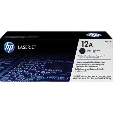 Original Toner Cartridge HP 12A  (Q2612A) Black