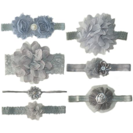 Baby Headbands 7 Piece Hamper - Grey Buy Online in Zimbabwe thedailysale.shop