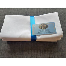 Load image into Gallery viewer, DSA - Polycotton Napkins - Set Of 6 - White
