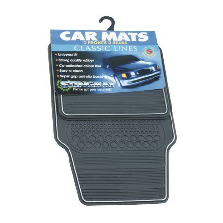 Stingray Classic Rubber Car Mat Set SM840 Buy Online in Zimbabwe thedailysale.shop