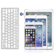 Load image into Gallery viewer, Slim Bluetooth Keyboard for Smartphones &amp; Computers
