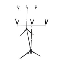 Load image into Gallery viewer, Predator Budget Carp Black Fishing Rod Pod with Bag
