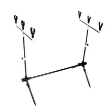 Load image into Gallery viewer, Predator Budget Carp Black Fishing Rod Pod with Bag
