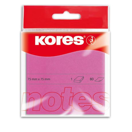 Kores Neon Notes - Magenta (100 Sheets) Buy Online in Zimbabwe thedailysale.shop