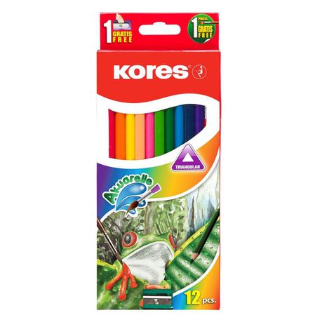 Kores Kolores Akuarelle 12 Colour Pencils Buy Online in Zimbabwe thedailysale.shop