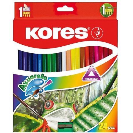 Kores Kolores Akuarelle 24 Colour Pencils Buy Online in Zimbabwe thedailysale.shop