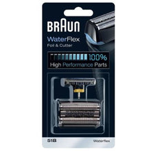 Load image into Gallery viewer, Braun Combi 51B Foil and Cutter Replacement Part (black)
