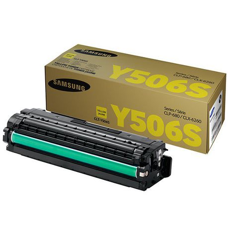 Samsung CLT-Y506S Laser Toner Cartridge -  Yellow Buy Online in Zimbabwe thedailysale.shop