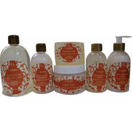 Bath Treat Pack - Orange & Sandalwood Buy Online in Zimbabwe thedailysale.shop