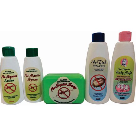 No-Squito Outdoor Pack - 100% Natural products