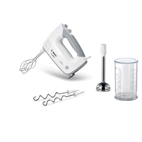 Bosch - Stick Blender Hand Mixer Set - White & Grey Buy Online in Zimbabwe thedailysale.shop