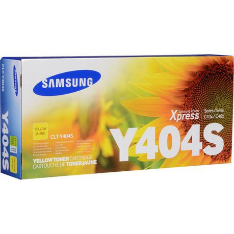 Samsung CLT-Y404S Yellow Laser Toner Cartridge Buy Online in Zimbabwe thedailysale.shop