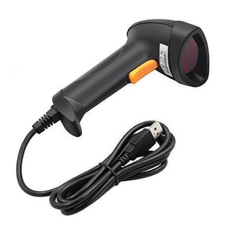 Handheld Laser Barcode Scanner USB 2.0 Wired -POS (Black) Buy Online in Zimbabwe thedailysale.shop