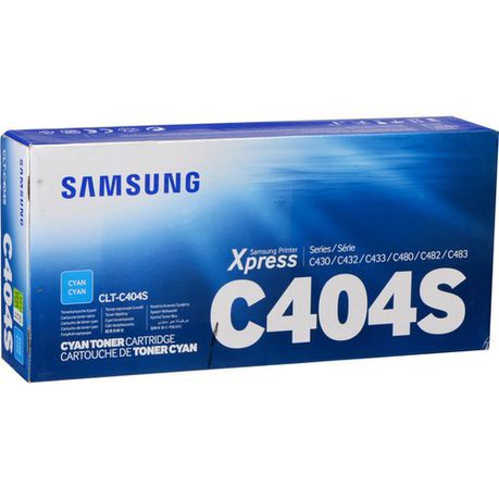 Samsung CLT-C404S Cyan Laser Toner Cartridge