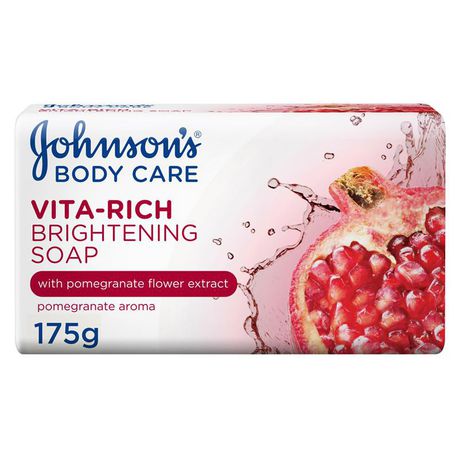 JOHNSON'S, Body Soap, Vita-Rich, Brightening, 175g