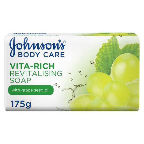 JOHNSON'S, Body Soap, Vita-Rich, Revitalising, 175g Buy Online in Zimbabwe thedailysale.shop