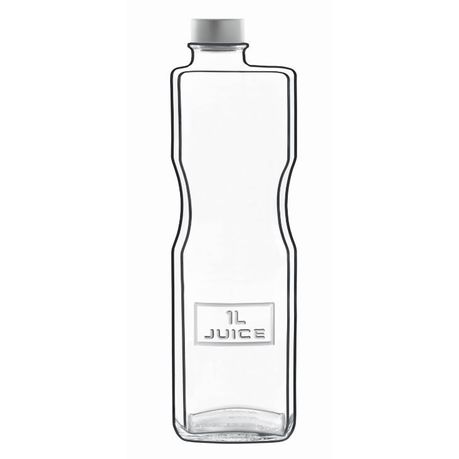 Luigi Bormioli - 1 Litre Optima Glass Juice Bottle Buy Online in Zimbabwe thedailysale.shop