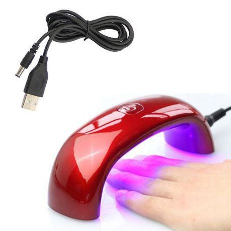 Regular Gel Mini Portable USB LED Nail Dryer -Red Buy Online in Zimbabwe thedailysale.shop