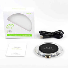 Load image into Gallery viewer, Haissky Qi Wireless Charging Pad for Samsung Galaxy S7  Edge Note 5 S6 Edge+ Plus and All Qi-Enabled Devices
