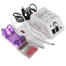 Load image into Gallery viewer, Professional Manicure Pedicure Electric Drill File Nail Art Pen Machine Set
