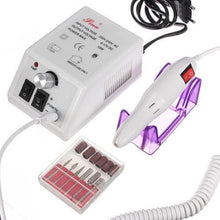 Load image into Gallery viewer, Professional Manicure Pedicure Electric Drill File Nail Art Pen Machine Set
