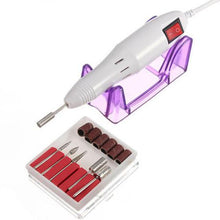 Load image into Gallery viewer, Professional Manicure Pedicure Electric Drill File Nail Art Pen Machine Set
