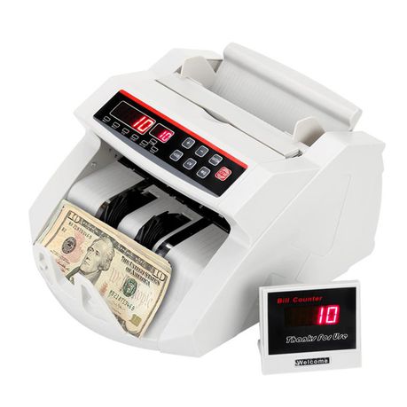 Automatic Money / Bill counter with counterfeit detection Buy Online in Zimbabwe thedailysale.shop