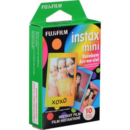 Fujifilm Instax Mini Film Rainbow Pack of 10 Buy Online in Zimbabwe thedailysale.shop