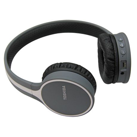 Toshiba Wireless Bluetooth Headphone With Mic - Black