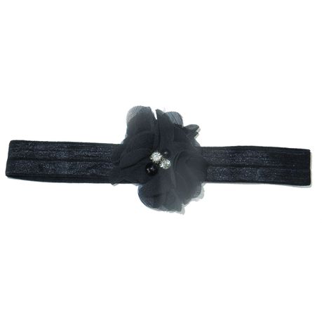 Diamante Solid Headband - Black Buy Online in Zimbabwe thedailysale.shop
