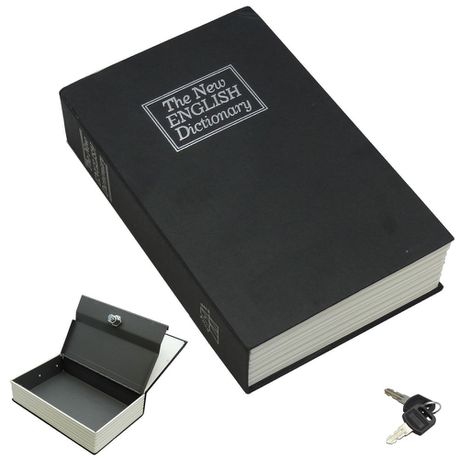 Dictionary Book Safe Medium - Black Buy Online in Zimbabwe thedailysale.shop