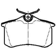 Load image into Gallery viewer, Brake Pads - Rear: Golf 4, Audi A3, A4, A6, 1995
