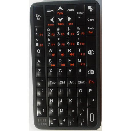 Zoweetek 2.4GHZ 92-K Mini Wireless Keyboard - Black