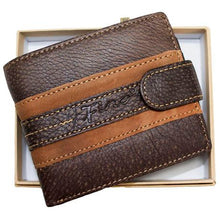 Load image into Gallery viewer, Fino Genuine Leather 2 Tone Wallet With Clip (DWS803)
