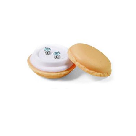 Destiny Birthstone March/Aquamarine Earrings with Swarovski Crystals in a Macaroon Case Buy Online in Zimbabwe thedailysale.shop