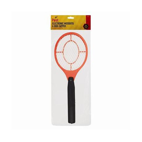 Bug Zapper Tennis Racquet Style - Red