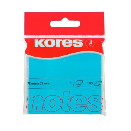 Kores Neon Notes - Blue (100 Sheets) Buy Online in Zimbabwe thedailysale.shop
