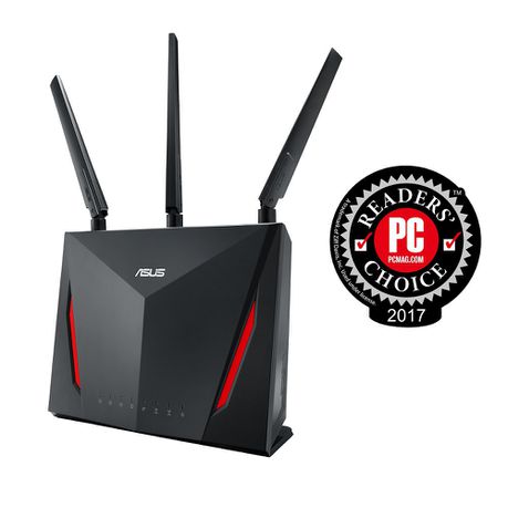 ASUS RT-AC86U AC2900 Dual-Band Wi-Fi Gigabit Fibre-Ready Gaming Router, PS5 Compatible Buy Online in Zimbabwe thedailysale.shop