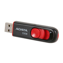 Load image into Gallery viewer, Adata 64GB AC008 USB 2.0 Flash Drive - Black and Red
