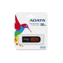 Load image into Gallery viewer, ADATA C008 32GB USB 2.0 Flash Drive - Black/Red
