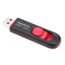 Load image into Gallery viewer, ADATA C008 32GB USB 2.0 Flash Drive - Black/Red
