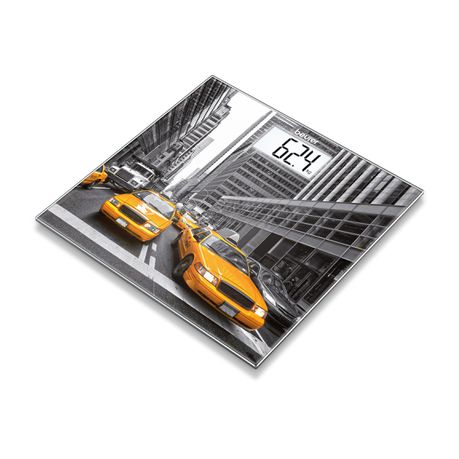 Beurer Design Glass Bathroom Scale GS 203 New York